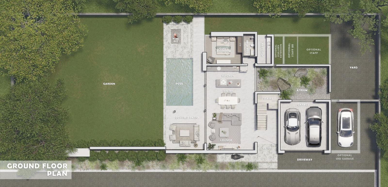 Ready-to-Build Stands in Secure Boomed-Off Bryanston Enclave