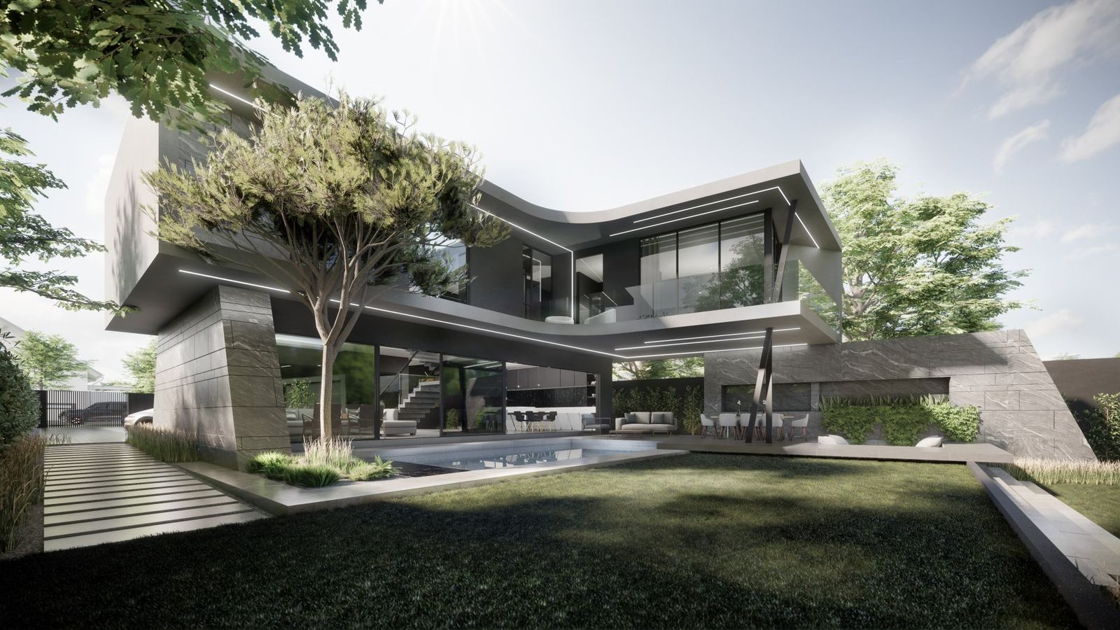 Luxury Cluster on the Fairway in Exclusive Boomed Suburb
